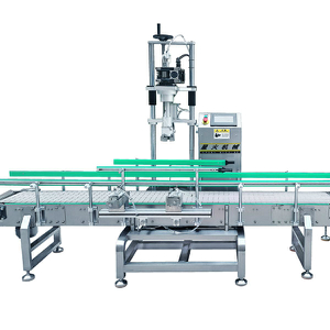 大型單頭稱重灌裝旋蓋機(jī)-灌裝旋蓋一體機(jī)